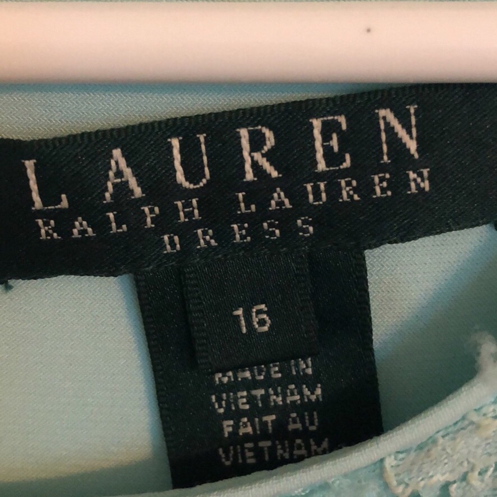 Ralph Lauren knee length cocktail dress.